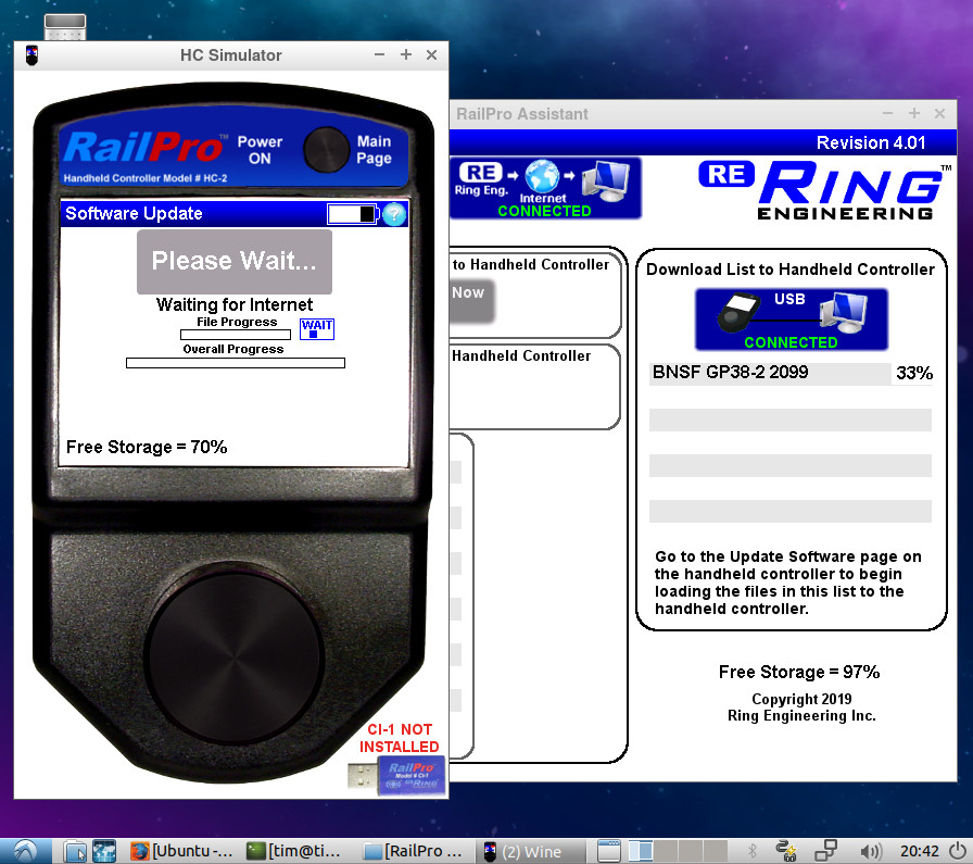 Lubuntu Wine HC Simulator downloading from internet.jpg