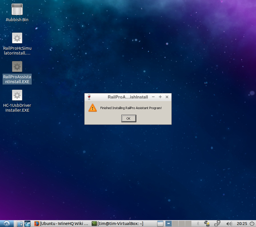 Lubuntu Wine RPA finished install.jpg